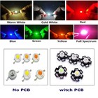 50x 3w High Power Smd Cob Chip Led  Lights Beads White Red Blue With Pcb