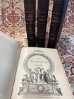 Art Journal D  Appleton   Co 4 Volumes 1875-1878 Antique Leather Bound