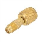 2x For A2l R454b R32 Tank Hvac R32 Reverse Thread 1 4    Female 1 4    Male Adapter