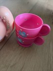 Fisher Price Laugh   Learn Sweet Manners Tea Set Musical Teapot   2 Cups