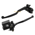 22mm Universal Motorcycle 7 8  Handlebar Brake Clutch Lever Master Cylinder Set