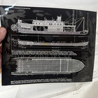 Vintage Blueprints   Drawings Bertrand Paddleboat Piece Of Nautical History