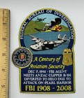 Mr Ale Fbi Patch Pearl Harbor Pan Am B-314 Clipper Japaneze Zero Fighter War 125