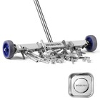 Heavy Duty Magnetic Pickup Tool 17  Rolling Sweeper Telescoping Adjustablehandle