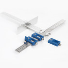 Guide Sleeve Cabinet Hardware Aluminum Alloy Drill Jig Drawer Pull Wood Drilling