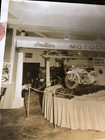 Rare Antique Photo Indian Motorcycle Showroom Indian Scout 45 Display 8 X 10