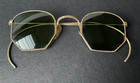Vintage Bausch   Lomb 12k Gold Filled Wire Framed Eyeglasses And Case