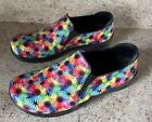 Klogs Footwear  Women s Moxy Daisy Pop Slip-resistant Nurse Shoes Size 7 5