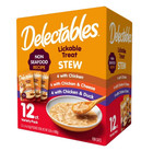 3 Pack Hartz Delectables Stew Non-seafood Lickable Wet Cat Treats Variety Pack  