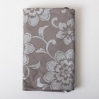 Furoshiki Kimono Wrap Flower Arabesque Gray Furoshiki 145cm 100 Cotton