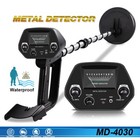 Lcd Metal Detector Waterproof Gold Digger Deep Sensitive Hunter Coil Searcher