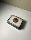 Antique Smile Orange Soda Bottle Cap St  Louis Unused Cork Lined Crown  4