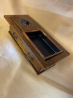 Vintage Japanese Wooden Hibachi Konro Decor Tea Ceremony Showa Charcoal Brazier