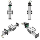 1204 Ball Screw Linear Slide Stroke Long Stage Actuator With Stepper Motor 100mm
