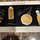 Rare Designer Collection Mini Perfume 5pc Luxury Vtg Set Limited Edition Look