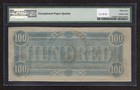 1864 T-65  100 Confederate States Of America - Pmg 35 Epq