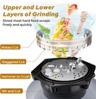    90  New   1 2 Hp Continuous Feed Garbage Disposal With Cord  Anti-jam   Compact