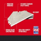 Craftsman Heavy Duty Utility Knife Blades 100 Pack Cmht11921a