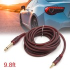 10ft 3 5mm 1 8 Inch Male To 1 4 Inch Male Trs Car Stereo Audio Aux Cable Cord