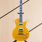 Transparent Yellow Tiger Striped Maple Veneer Electric Guitar Ships From The U s