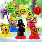 Free Custum Name Verity Blox Cake Cupcake Topper Toppers Party Supplies Decor