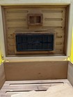 Humidor Cigar Box W humidifier Oak W  Cedar Inside - 5    X 10    X 12    Free Shippng