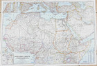1954-12 National Geographic Map Northern Africa Egypt Libya Sudan December  351 