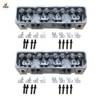 2pcs Aluminum Cylinder Heads Fit For Sbc Chevy 350 190cc 64cc 2 02 1 60 Angle