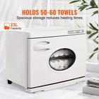 8l Hot Towel Warmer Cabinet W  Window 2-in-1 Spa Salon Facial Massage Heater