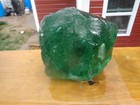 Glass Rock Slag Pretty Clear Green 6 2 Lbs Cc99 Landscaping Aquarium