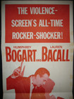 The Big Sleep - Humphrey Bogart   Bacall Movie Insert Movie Poster R-56
