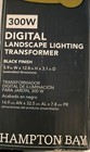 Hampton Bay Er-300-1215-al Low Voltage 300w 3 Channel Landscape Transformer New