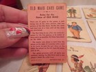 Vtg Old Maid Card Game With Extra Cards