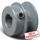 Motor Pulley 3 4  Bore X 2-1 2  Diameter V-belt  Set Screw Cast Iron Fixed Bore