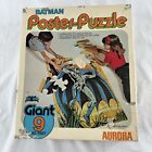 Aurora Batman Poster Puzzle 1974 Complete Giant Vintage No  5203 9 Square Feet