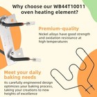 Range Oven Element Lower Bake Heating Unit For Ge Wb44t10011 Ps249286 820921