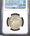 1840 India Silver 1 Rupee Queen Victoria Ngc Ms 61 Scarce Beautiful Mint State