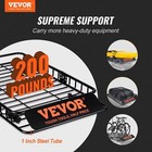 Heavy-duty 200lb Roof Cargo Basket 64 x39 x6  W extension Universal Luggage Rack