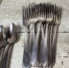 71pc Lot Antique Vtg 1847 Rogers Bros Silver Plate Flatware Set Lovelace 1936