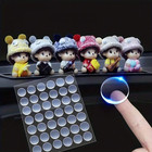 100x Double-sided Nano Self Adhesive Sticky Tack Gel Dots Removable Glue Sticker