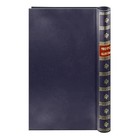 Spiral Bound Photo Album 300 Bi-directional Memo Pockets Hold 4x6 Navy Blue