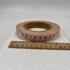 Vintage Federal Bureau Investigation Fbi  Washington Evidence Tape Roll