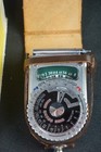 Vintage Sekonic Seiko L-6   L-vi Photography Light Meter With Leather Case  