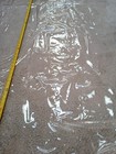 Transparent Double Polished Clear Vinyl 54  W X 3 Yards   10  Continuous Roll