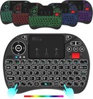 Rii X8 Mini Backlit Keyboard 2 4g Wireless Touchpad Mouse Trackpad Scroll Wheel