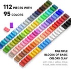 Artme Polymer Clay  117 Colors Modeling Clay Starter Kits For Kids    