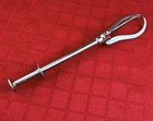 Sweden Mechanical Sugar Tongs - Silver Tone Olive pickle Grabber 6 5    Mcm