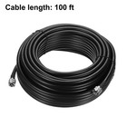 Rg8 u Coax Cable With Pl-259 Male Connectors For Cb ham Radio 30 5m 100feet