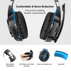 3 5mm Gaming Headset Mic Led Headphones Stereo Bass Surround For Pc Ps4 Xbox One