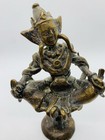 1800s Antique Burmese Bronze Statue 